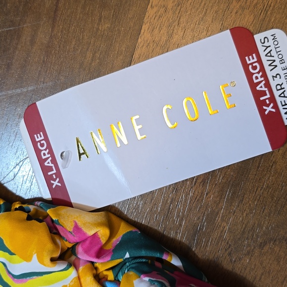 Anne Cole Floral High Waist Bikini Set - Picture 8 of 13